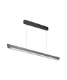 36W LED lineært pendel armatur, 3IN1 CCT - 2880lm, matt grå, Samsung LED, inkl. wireoppheng