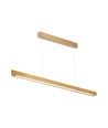 36W Lineær Hengelampe - LED Samsung, Diffusor Pladetype 3in1, Gull