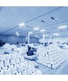 60cm 18W vanntett komplett LED-armatur - Samsung, IP65, 6500K, GT-Series