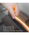 5m 21W/m LED strip, RA90 - 24V, 700 LED pr. meter, 6400K, IP20, SMD 2110