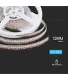 5m 21W/m LED strip, RA90 - 24V, 700 LED pr. meter, 3000K, IP20, SMD 2110
