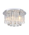 LED Designer Taklampe - Krystallampe, Klar, Sokkel E14