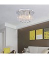 LED Designer Taklampe - Krystallampe, Klar, Sokkel E14