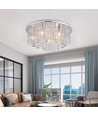 Ø60cm LED Designer krystall taklampe - E14 fatning, klart glass, IP20 innendørs