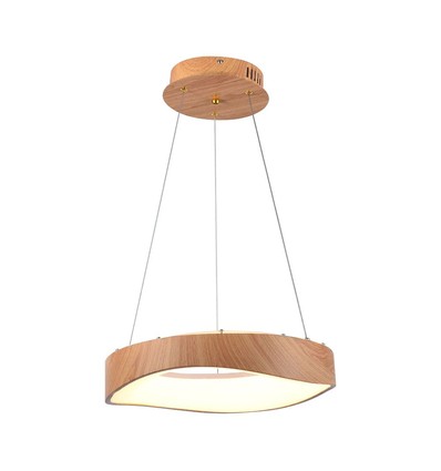 18W LED pendel i trediagn - 2100lm, Ø40cm, 3000K, inkl. lyskilde