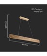 24W LED designer pendel - Tre, 3000K, 1250lm, varm hvit