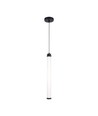 5W LED Designer pendel - 600lm, Metall + Glass, Ø5,5cm, inkl. lyskilde