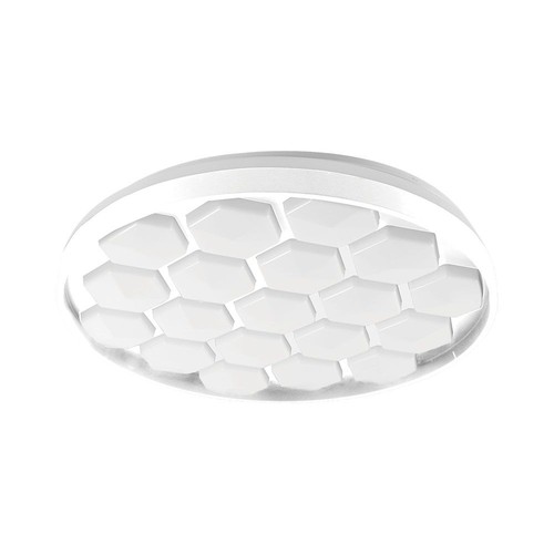 60W Designer Domelight taklampe - Ø49cm, 6000lm, dimbar, inkl. fjernkontroll, bikube cover