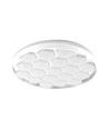 60W Designer Domelight taklampe - Ø49cm, 6000lm, dimbar, inkl. fjernkontroll, bikube cover