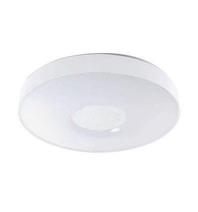 LED Designer Dome Lampe - 20W/40W/20W, Fjernkontroll, Victory Hvit Deksel, Dempbar