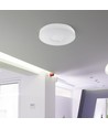 LED Designer Dome Lampe - 20W/40W/20W, Fjernkontroll, Victory Hvit Deksel, Dempbar
