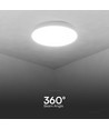 LED Designer Dome Lampe - 20W/40W/20W, Fjernkontroll, Victory Hvit Deksel, Dempbar