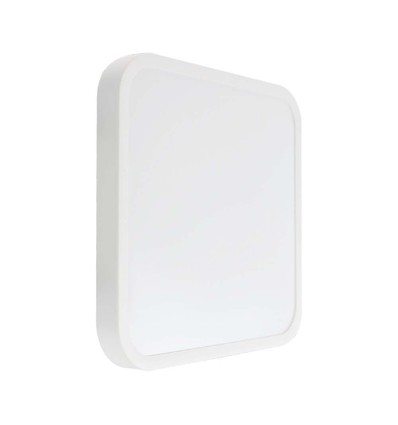 24W LED Dome - Samsung Chip, 4000K, Firkantet, Hvit Ramme, IP44