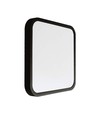 24W LED taklampe med Samsung chip, kvadratisk - 2500lm, IP44, sort kant, 6500K