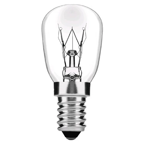 Ovnpære E14 - 15W Halogen, 90lm, maks. 300°C