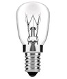 E14 15W halogen ovnspære - 90lm, maks. 300°C