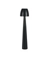 3W oppladbar LED bordlampe, sort - Dimbar CCT, 3-trinns touch, inkl. USB kabel
