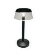 3W LED oppladbar bordlampe, sort - Ø13cm, 3-trinns dimbar, 3-i-1 CCT, inkl. USB-C kabel