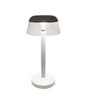 3W oppladbar LED bordlampe - Ø13cm, 3-trinns dimbar, CCT, hvit, inkl. USB-kabel