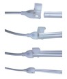 Ledningsdemper - Inkl. endestykke og fjernkontroll, til 230V CLIP-ON 8x16 Neonflex, maks. 50 m