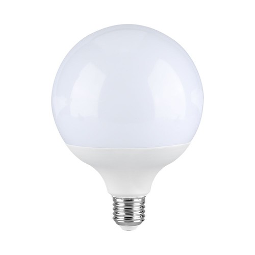 E27 18W LED globepære G120 - 110lm/W, Samsung LED chip, 6500K, kald hvit