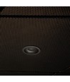 12W Ø8,6cm Blendfri CCT Downlight RA90 - Hull: Ø7,5 cm, Ytre mål: Ø8,6 cm, 3 lysfarger, sort front, Honeycomb