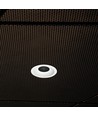 12W Ø8,6cm Blendfri CCT Downlight RA90 - Hull: Ø7,5 cm, Mål: Ø8,6 cm, 3 lysfarger, hvit front, Honeycomb