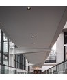 18W Ø10,6cm Blendfri CCT Downlight RA90 - Hull: Ø95mm, Ytre mål: Ø10,6 cm, 3 lysfarger, sort front, Honeycomb