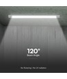 120cm 40W Prismatic LED armatur - 120lm/W, 3-i-1 CCT, IP20 innendørs