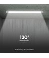 150cm 50W CCT LED armatur - 120lm/W, 6000lm, IP20, 3-i-1 fargebytte, innendørs