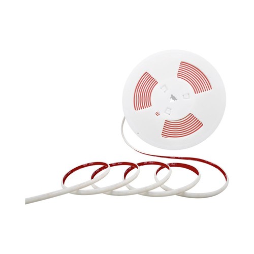10m 12,5W/m COB-LED strip sett - IP65, 1100lm/m, 286 LED pr. meter, 230V