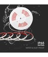 10m 12,5W/m COB-LED strip sett - IP65, 1100lm/m, 286 LED pr. meter, 230V