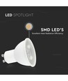 GU10 7,5W dimbar LED pære - 610lm, 110°, erstatter 70W, 3000K
