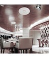 40W Designer Dome LED taklampe med stjerneeffekt - 4000lm, dimbar, CCT, fjernkontroll, Ø39cm