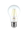 E27 12W LED filament pære - A70, 1521lm, klart glass, varm hvit