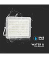 VT LED Solcelleprojektør 180W - 6400K, 16000 mAh Batteri, 3m Kabel, Smart IR Fjernkontroll, Rask Lading, Hvit