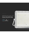 VT LED Solcelleprojektør 180W - 6400K, 16000 mAh Batteri, 3m Kabel, Smart IR Fjernkontroll, Rask Lading, Hvit