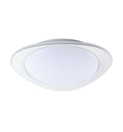 40W LED designer taklampe med fjernkontroll - 4000lm, dimbar, CCT, phantom cover, Ø50cm