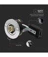 GU10 Downlight - Børstet stål, IP20