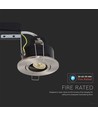 GU10 Downlight - Satin nikkel, IP20