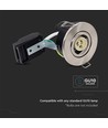 GU10 Downlight - Satin nikkel, IP20