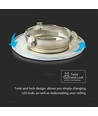 GU10 Downlight - Satin nikkel, IP20