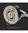 GU10 Downlight - Satin nikkel, IP20