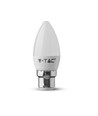 B22 4,5W LED kronepære - Samsung LED chip, erstatter 40W, 180°