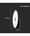 Outlet: V-Tac 200W LED high bay - Samsung LED chip, IP65, 5 års garanti