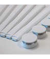 Hexa-Light RGBIC komplett sett - 9 lysskinner, veggmontert, Bluetooth-app, USB