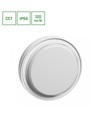 15W Pastilo LED taklampe - 1800lm, IP54, IK10, 3CCT, Ø22,1cm, hvit kant