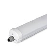 120cm 36W vanntett komplett LED-armatur, gjennomgangskoblet - 4320lm, 120lm/W, IP65