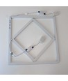Hexagon Diamant 60x60 LED-panel, 60W - 100lm/W, hvit kant