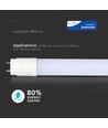 25x 120cm / 18W LED-rør, T8 - 4000k, 5 års produsentgaranti